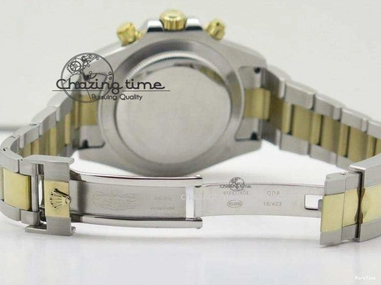 MiroTime 0427 ModernLook Daytona 116523 SS YG White Dial On SS YG Bracelet A7750 JF 4028